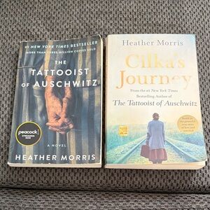 The Tattooist of Auschwitz and Cilka's Journey Books